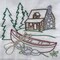 Stitcher's Revolution Northwoods Lodge SR46 embroidery iron on pattern